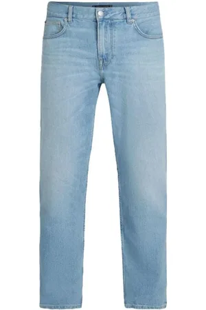 Tommy Hilfiger Homme, Jeans, Bleu, Taille: W32 L32 Jean Droit Heron Bleu