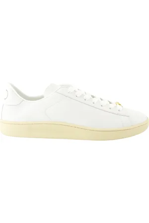 VALENTINO GARAVANI Homme, Chaussures, Blanc, Taille: 40 EU Paniers en Cuir Nappa Blanc
