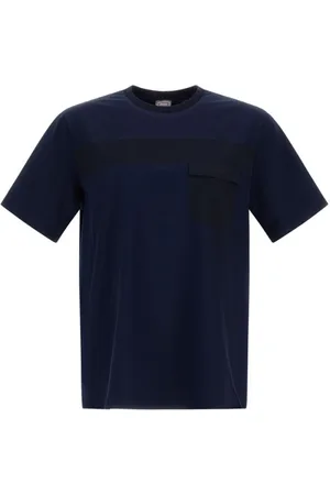 HERNO Homme, Tops, Bleu, Taille: 2XL T-shirt en coton super stretch