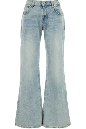 7 for all Mankind Femme, Jeans, Bleu, Taille: W26 Flare Stretch Denim Jeans
