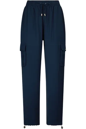 Liu Jo Femme, Pantalons, Bleu, Taille: 36 FR Pantalon Jogging Cargo