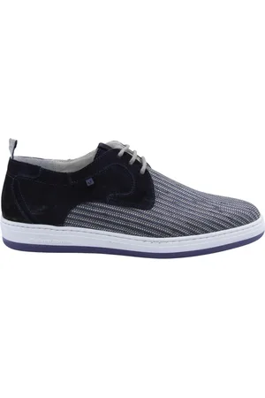 Floris van Bommel Homme, Chaussures, Bleu, Taille: 44 1/2 EU Chaussure Classique en Cuir