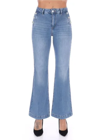 Liu Jo Femme, Jeans, Bleu, Taille: W29 Jean Évasé pour Femme