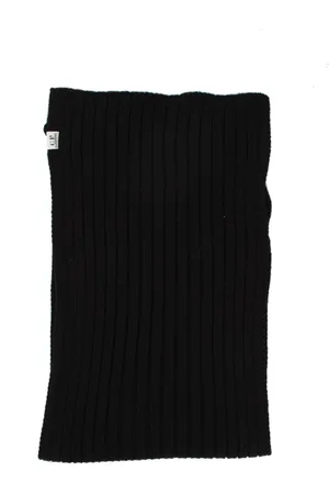 C.P. Company Unisex, Accessoires, Noir, Taille: ONE Size Écharpe Homme en Laine Noire