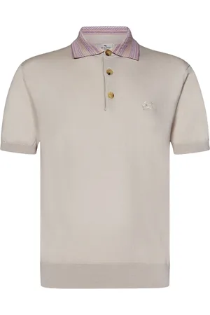 Etro Homme, Tops, , Taille: M Polo à Motifs Coton