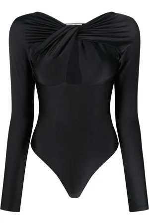 COPERNI Femme, Tops, Noir, Taille: 36 FR Body noir avec découpes, style décontracté