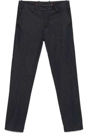 RRD Homme, Pantalons, Bleu, Taille: 2XL Pantalon Bleu avec Patte de Boutonnage Avant
