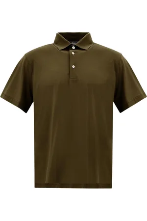 HERNO Homme, Tops, Vert, Taille: 2XL Jersey Crepe Polo