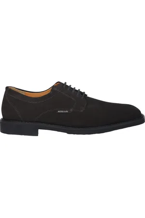 Mephisto Homme, Chaussures, Gris, Taille: 39 EU Chaussure à Lacets Faite Main - Gris