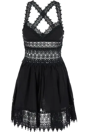 CHARO RUIZ IBIZA Femme, Robes, Noir, Taille: 40 FR Robe Courte Noire Marilyn