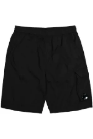 C.P. Company Homme, Shorts, Noir, Taille: S Shorts en Denim Décontractés pour Hommes