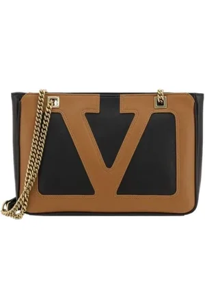 VALENTINO GARAVANI Homme, Sacs, Multicolore, Taille: ONE Size Sac à bandoulière Stud TanBlack