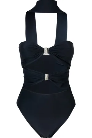 MVP Wardrobe Femme, Tops, Noir, Taille: 38 FR Haut Noir avec Découpe Fermeture Éclair