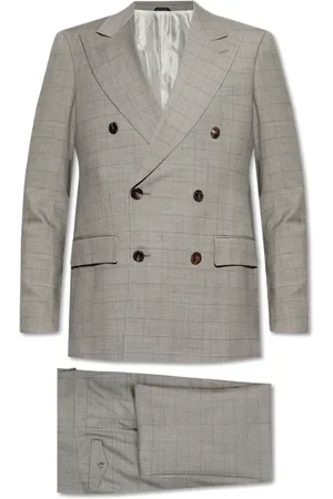 Giorgio Armani Homme, Costumes, Gris, Taille: L Costume à motif écossais