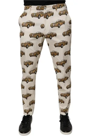 Dolce & Gabbana Homme, Pantalons, Multicolore, Taille: S Off White Cars Skinny Denim Jeans