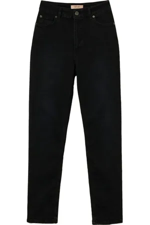 Twin-Set Femme, Jeans, Noir, Taille: W30 Jeans Skinny Noir Élégant
