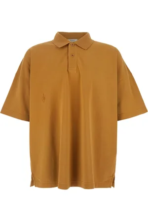 J.W.Anderson Homme, Tops, Brun, Taille: M Polo Marron avec Détail Logo