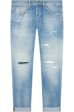 Dondup Homme, Jeans, Bleu, Taille: W32 Pantalon en mélange de coton George