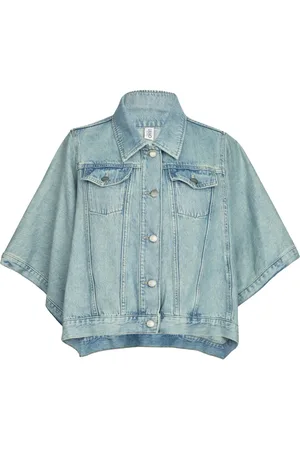 Liu Jo Femme, Vestes, Bleu, Taille: 38 FR Veste en jean pour femme