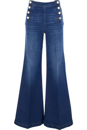 Twin-Set Femme, Jeans, Bleu, Taille: W26 Ensemble Denim pour Femmes