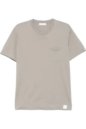 Daniele Fiesoli Homme, Tops, Gris, Taille: M T-shirts et Polos Gris avec Poche
