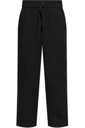 Ami Homme, Pantalons, Noir, Taille: M Pantalon en laine