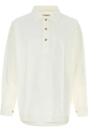 Gimaguas Homme, Tops, Blanc, Taille: L Polo Claude en Piqué Blanc