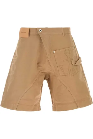 J.W.Anderson Homme, Shorts, Brun, Taille: L Short Bermuda en Coton Camel