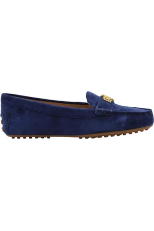 Ralph Lauren Femme, Chaussures, Bleu, Taille: 36 EU Chaussures Mocassin Forza Élégantes