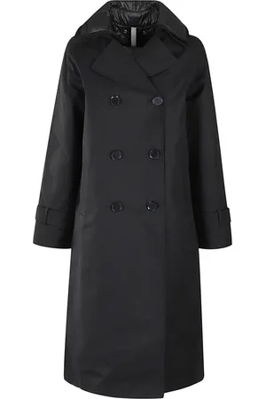 Duno Femme, Manteaux, Noir, Taille: 40 FR Robe Chic