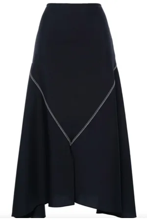 Marni Femme, Jupes, Bleu, Taille: 38 FR Jupe Trapèze Marine
