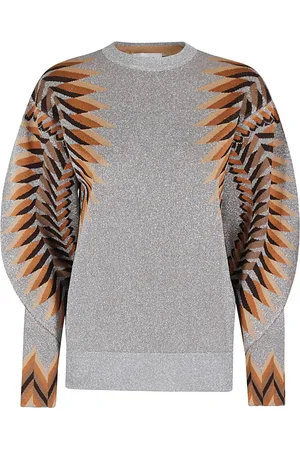 Paco rabanne Femme, Pulls, Multicolore, Taille: 38 FR Cardigan Tricot Élégant
