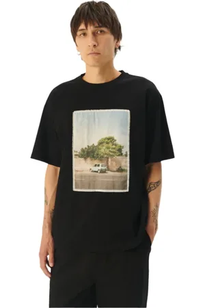 Rue de Tokyo Unisex, Tops, Noir, Taille: XL Maillot Léger avec Grande Impression Photo