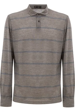 corneliani Homme, Tops, Multicolore, Taille: L Chemise à Rayures Bleues Manches Longues