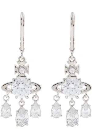 Vivienne Westwood Femme, Accessoires, Gris, Taille: ONE Size Boucles d