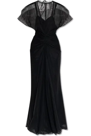 Victoria Beckham Femme, Robes, Noir, Taille: 36 FR Robe drapée