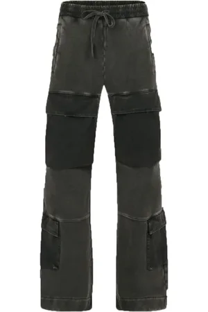 Entire Studios Homme, Pantalons, Noir, Taille: S Pantalon de survêtement noir lavé