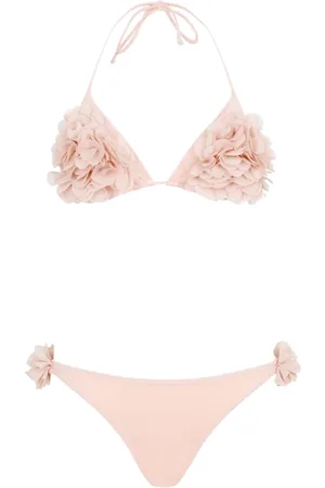LA REVECHE Femme, Maillots de bain, Rose, Taille: 38 FR Bikini Quartz Rose