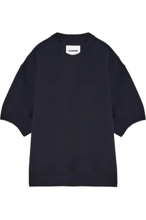Jil Sander Homme, Tops, Bleu, Taille: S T-shirt à Manches Courtes