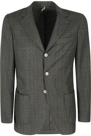 Biagio Santaniello Homme, Vestes, Vert, Taille: M Veste Élégante pour Homme