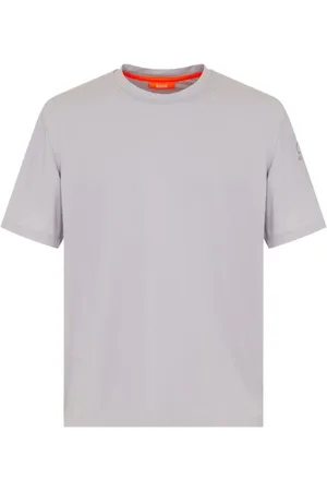 sunseeker Homme, Tops, Gris, Taille: M T-shirt Gris Col Rond avec Logo