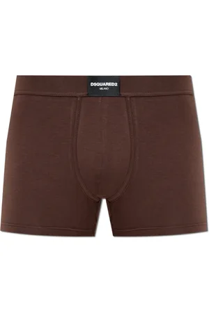 Dsquared2 Homme, Sous-vêtements, Brun, Taille: XL Boxers avec logo