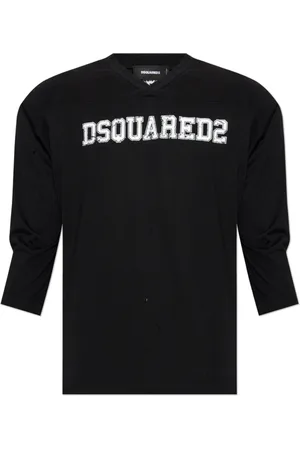 Dsquared2 Homme, Tops, Noir, Taille: M T-shirt à manches longues