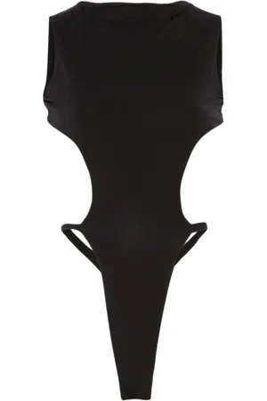 Entire Studios Femme, Tops, Noir, Taille: 38 FR Eco Bodysuit Pollution Control