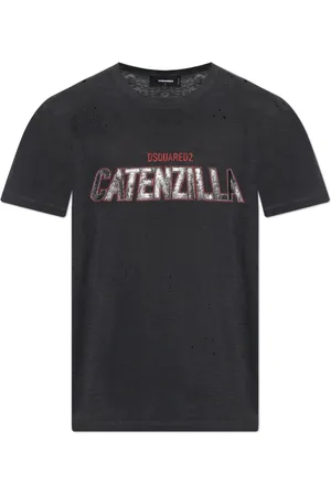 Dsquared2 Homme, Tops, Gris, Taille: XL T-shirt avec impression