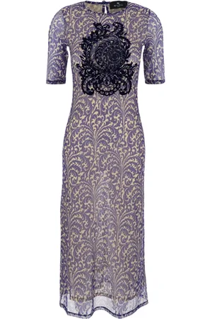 Etro Femme, Robes, Multicolore, Taille: 40 FR Robe en Maille pour Femmes