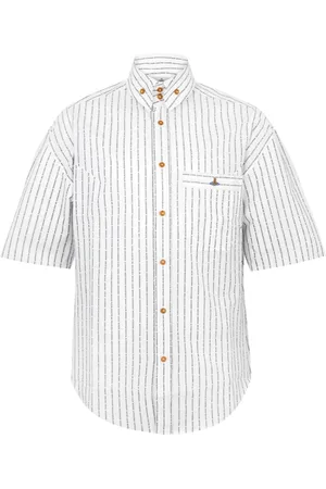 Vivienne Westwood Homme, Chemises, Blanc, Taille: M Chemise Krall Blanche