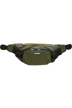 K-Way Unisex, Sacs, Vert, Taille: ONE Size Sac à dos Marsupio Élégant pour Aventures en Plein Air