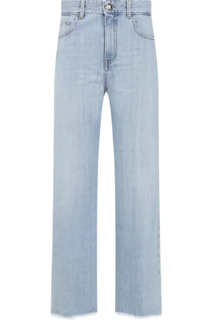 Giambattista Valli Femme, Jeans, Bleu, Taille: 38 FR Jeans en Denim Classiques pour un Usage Quotidien