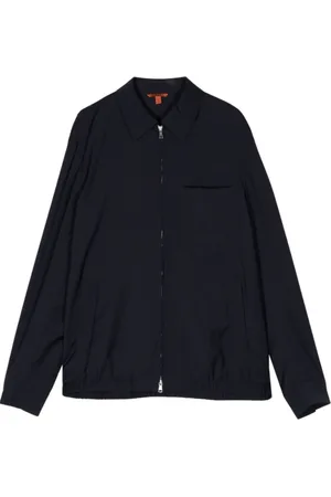 BARENA Homme, Vestes, Noir, Taille: M Manteau en Laine Gris